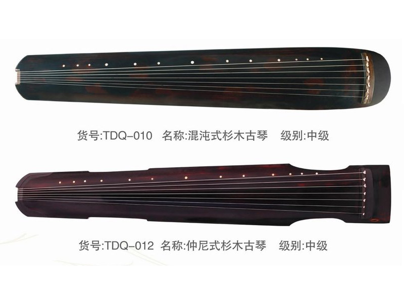 混沌式杉木古琴